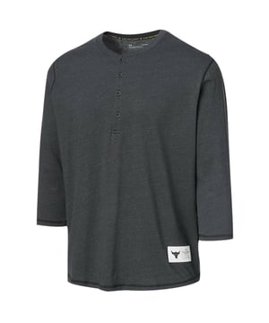 Under Armour X Project Rock Hombres 3/4 Camiseta Top Top Grey 1346095 012