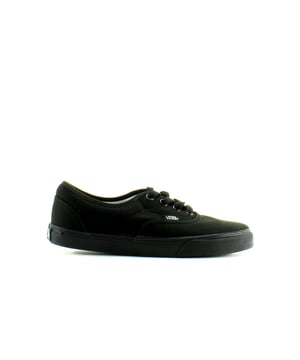 Vans fuera de la era de la pared lpe lienzo negro unisex encaje entrenadores jk6bka