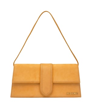 This Bag from Jacquemus is the perfect accessory for those who want to add a classic touch to their everyday look, Jacquemus Orange Bag, Clasp Closure, Made In Italy, 100% Leather, Plain Orange Bag, The Bambino Bag, Small Bag
