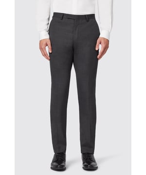 Introducing the Priory Skinny Fit Suit Charcoal Trouser from Without Prejudice, a timeless wardrobe staple. Made from quality wool fabric, these classic trousers are cut to a skinny fit and feature half lining, exuding sophistication and style. Elevate your look with this exclusive, tasteful piece.