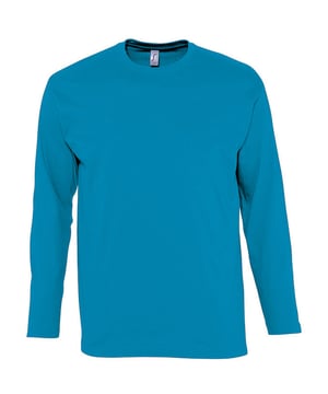 Taped back neck. Rib neckline. Tubular body. Twin needle neck, hemmed sleeves and hem. Fabric weight: 150 gsm. Material: 100% ringspun semi-combed cotton. Chest (to fit): S(36/38), M(38/40), L(41/42), XL(43/44), XXL(45/47).