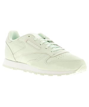 Reebok Classic Mint Leather Kids Lace Up Running Trainers Shoes Girls Shoes DV4451