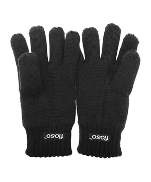 Kwalitatief hoogwaardige gebreide kinderhandschoenen met Thermal Warmth Thinsulate voering. Ideaal voor koude winterdagen. Vezelinhoud voor buitenzijde 100% acryl, binnenzijde 65% polypropyleen en 35% polyester. Machinewasbaar.