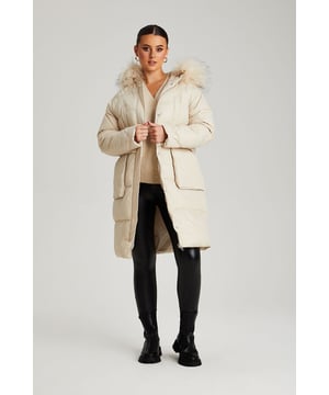 Since you loved our Jonsson Parka, we have brought you our Stockholme Padded Jacket. This longline Parka is a must have of the season, perfect for wrapping up in those winter months. Featuring a fur trim hood and pockets our Jonsson parka is both practical and fabulous! Available in Black and Stone.