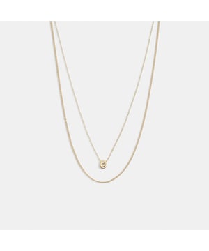 Delicate Interlocking Layered Necklace