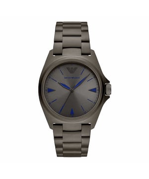 Emporio Armani AR11381 - Reloj para hombre cuarzo acero inoxidable• material: acero inoxidable• cristal: minèral• pulsera: acero inoxidable• correa: gris• resistencia al agua: 50 m (5 ATM)• tamaño de la caja: 40 mm