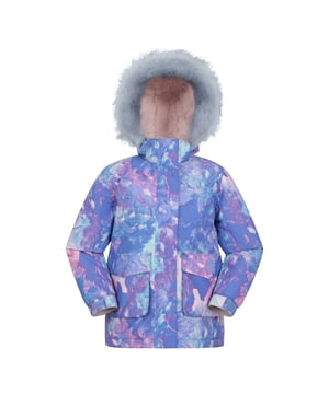 100% Polyester. Voering: Fleece. Stof: Zachte aanraking. Ontwerp: Abstract, All-over print, Logo. Biezen: Acryl, Modacryl, Polyester. Stoftechnologie: DWR afwerking. Manchet: Elastisch, Aanrakingslipje. Halslijn: Kapitein. Mouwtype: Met lange mouwen. Gewatteerd. Eigenschappen capuchon: imitatiebont, opgenaaid, sherpa gevoerd. Zakken: 2 voorzakken, klepsluiting. Bevestiging: Volledige ritssluiting. Zoom: Elastisch. 2-3 jaar: 22 in. 3-4 jaar: 22,5 in. 5-6 jaar: 24 in. 7-8 jaar: 26 in. 9-10 jaar: 28,5 in. 11-12 jaar: 30,5 in. 13 Jaar: 33 in.
