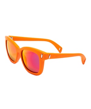 Gafas de sol unisex de color rojo - Italia Independent 0011-055-000• material: acetato• color: rojo• tamaño: 56/16/145 mm (longitud de la lente / ancho del puente / longitud de la varilla)  COER-PLATA OF RECYCLED LAW-DIAMANTE GOLDER LAW PLATA