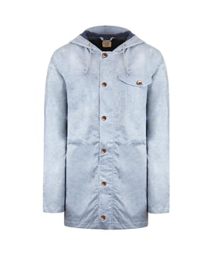 Vans fuera de la pared OTW Mens Parka Parka Winter Chaqueta de invierno Azul polvo 3L2HKC X16B