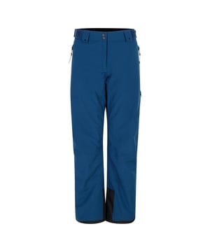 100% Recycled Polyester. Fabric: Stretch. Pockets: 2 Back Pockets, Zip, 2 Side Pockets, 1 Thigh Pocket. Waistline: Adjustable. Fabric Technology: AEP Kinematics, ARED 20/30, Breathable, DWR Finish, Thermal, Waterproof. Articulated Knee, Rear Zip, Snow Gaiters, Taped Seams. Fastening: Button, Zip. Sustainability: Made from Recycled Materials. Design: Plain. Lining: Stretch.