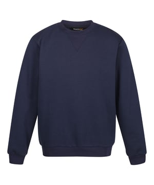 Gewebetechnik: langlebig. Materialzusammensetzung (%): 65% Polyester, 35% Baumwolle. Gewebe: Gebürstete Innenseite, Weiche Haptik. Design: Blockfarben. Zum Überziehen. Nachhaltigkeit: BCI-zugelassen, nachhaltige Materialien. Rundhalsausschnitt. Langärmlig. Bündchen: gerippt. Saum: gerippt.