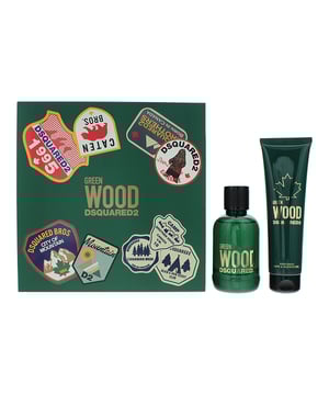 Green Wood by DSQUARED, launched in 2019, is a Woody Aromatic fragrance for men. Perfect for Spring, this fragrance is mostly worn during the day and contains top notes of Bourbon Pepper, Lemon and Santolina. Middle notes of this fragrance are Cedar, Vetiver and Resins with base notes of Cypriol Oil or Nagarmotha, Musk and Ambroxan. This Gift Set contains Eau De Toilette 100ml and Shower Gel 100ml.