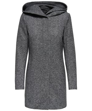 Merk: Only   Geslacht: Dames   Type: Jassen   Kleur: Grijs   Patroon: Streep   Mouwen: Lange Mouwen   Kraag: Capuchon   Seizoen: Herfst/winter