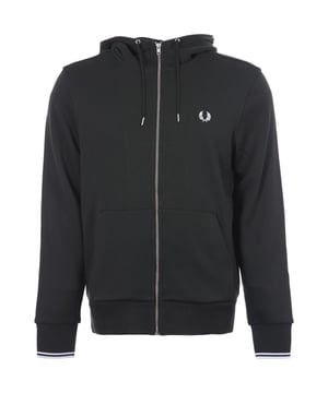 Fred Perry propose un style intemporel mis à jour cette saison et ce sweat à capuche zippé ne fait pas exception. Doté du double liseré emblématique de la marque avec des doubles rayures aux poignets. Le mélange de coton bouclé BCI offre un confort maximal pour un usage quotidien. Le look est complété par le logo de la couronne de laurier Fred Perry, brodé sur la poitrine.BCI - En achetant des produits en coton BCI, vous soutenez un coton cultivé de manière plus responsable grâce à la Better Cotton Initiative.-Coupe standard-Mélange de coton bouclé -Fermeture zippée intégrale-Capuche à cordon de serrage réglable-Poche kangourou fendue-Bordures côtelées-Marque Fred Perry