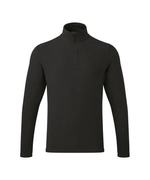 Material: 100% Recycled Polyester. Fabric: Anti Pill, Microfleece, Soft Touch. Design: Plain. 165gsm. Fabric Technology: Lightweight. Neckline: Cadet Collar. Chin Guard, Inner Zip Guard, Side Panels, Storm Flap, Straight Hem. Sleeve-Type: Long-Sleeved. Fastening: 1/4, Zip. Sustainability: Amfori, BSCI, GRS Certified, Made from Recycled Materials. Suitable for: Embroidery.