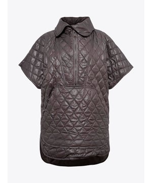 Bol Kesim, Reißverschlusskragen, Kängurutasche gesteppte Weste - Eine vielseitige Ergänzung für Ihre Alltagsoutfits. Zeitlos und aus 100% Polyester gefertigt, ist diese Weste perfekt für jeden Anlass. Mit ihrem lockeren Schnitt und dem prakt