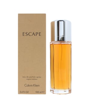 Calvin Klein's Escape for Women is a fruity floral Eau de Parfum for the romantic passionate woman. Blending top notes of crisp apple juicy mandarin and coriander the perfume develops into carnation precious rose plum and soft peach before trailing i