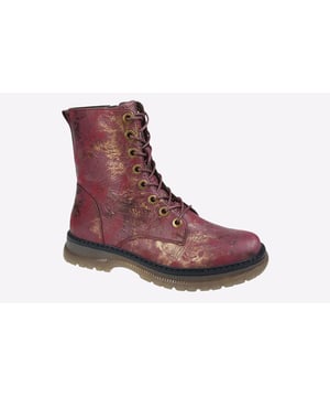 Perfect for the upcoming seasons, Cipriata present these practical boots that deliver on comfort and style. Constructed with a secure lace up fastening and side zip for easy on / off wear, and a sumptuous memory foam footbed for all day comfort
- PU Synthetic upper
- Side zip for easy wear
- Lace fastening
- Memory foam footbed
- Durable TPR Sole