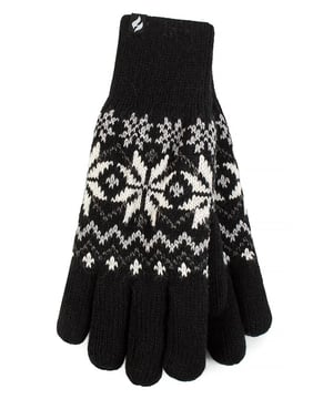 Guantes térmicos Heat Holders Cuando hace frío, necesitas un buen par de guantes térmicos para mantener los dedos calentitos. Por eso Heat Holders ha creado estos guantes extra cálidos con su forro polar térmico de felpa llamado Heatweaver. Este forro suave y sedoso no sólo proporciona un tacto lujoso, sino que también te asegura unos dedos acogedores en el crudo invierno. El forro Heatweaver maximiza la cantidad de aire caliente que se mantiene cerca de la piel para garantizar que los dedos no se enfríen. La capa exterior está fabricada con el hilo desarrollado por Heat Holders, un aislante de alto rendimiento que mantiene el aire caliente dentro y el frío fuera. Además, transpira mejor la humedad. Los guantes Heat Holders también tienen un puño extensible que se despliega para crear una manga protectora que abraza la muñeca para un ajuste seguro, asegurando que no haya ningún hueco frío entre sus muñecas y sus mangas, con nervaduras elásticas para mantenerlos seguros y cerca de su piel. Gracias a estas características, estos guantes tienen una clasificación TOG de 2,3, lo que garantiza su calidez en los fríos del invierno. Estos guantes están disponibles en las tallas Pequeña/Media y Mediana/Grande y en 5 colores a elegir. Detalles del producto - Guantes térmicos - 2.3 tog - Forro Heatweaver - Puño térmico - Ribete elástico - S/M - 5 colores - Hilo térmico - Patrón Fairisle - Extra cálidos