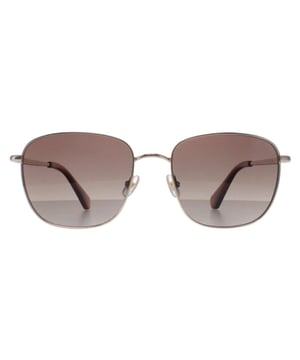 Kate Spade Kiyah/S VR0 LA licht havana goudbruin gradiÃ«nt gepolariseerde zonnebril is een opvallend vierkant montuur, gemaakt van hoogwaardig acetaat voor een lichtgewicht maar duurzame afwerking. Het Kiyah/S ontwerp heeft gedurfde lijnen en subtiele rondingen en belichaamt een tijdloze elegantie die elke look moeiteloos verbetert. De lenzen bieden uitstekende UV-bescherming, zodat je ogen beschermd blijven tegen schadelijke straling en je een helder, scherp zicht hebt. Met het kenmerkende Kate Spade-logo smaakvol gepositioneerd op de slapen, is deze zonnebril het perfecte accessoire voor de modebewuste individu op zoek naar een vleugje grillige charme in hun dagelijkse ensemble.