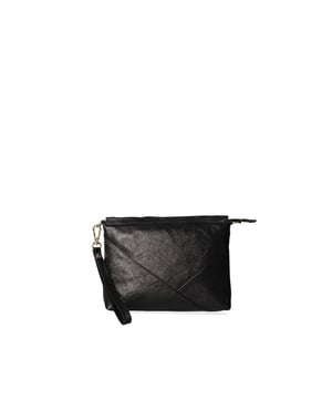 Bolso de mano para mujer. El cierre es con cremallera. Los bolsillos internos son uno con cremallera y otro abierto. Los bolsillos externos están ausentes. La bandolera es ajustable y extraíble en piel. Falta el mango. Hay un compartimento interno. El material exterior es piel auténtica dólar y laminado. Internamente está forrado en poliéster. Medidas: 27x19x2 cm. Hecho en Italia