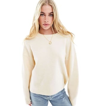 Jumpers & Cardigans by ASOS DESIGN In knit to win knit Crew neck Drop shoulders Boxy fitSold By: Asos