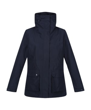 Material: 100% Polyester. Lining: Printed, Taffeta. Design: Logo, Plain. Fabric Technology: Breathable, DWR Finish, Isotex 5000, Lightweight, Waterproof, Windproof. Back Ventilation, Layered, Taped Seams. Neckline: Funnel Neck, Hooded. Sleeve-Type: Long-Sleeved. Cuff: Snap Fastening. Hood Features: Packaway, Toggle Adjuster. Pockets: Internal, 2 Lower Pockets, Flap Closure, Stud Fastening, Secure Zip Pocket, 2 Handwarmer Pockets. Fastening: Full Zip. 5000g/m²/24hrs. Hem: Adjustable, Drawcord. Sustainability: Made from Recycled Materials.