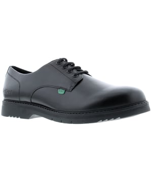 Kickers Mens Smart Shoes Finley Leather Lace Up Black. Leather Upper. Synthetic Lining. Synthetic Sole. Footwear Formal.