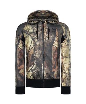 This track jacket combines the comfort and performance of Puma with a modern design, making it a must-have piece for any fashion-conscious individual.

Crafted with meticulous attention to detail, this track jacket features a sleek combination of brown and khaki colors, creating a sophisticated and earthy aesthetic. The color scheme adds a touch of versatility, allowing for easy pairing with a variety of outfits. Whether you're heading to the gym, going for a run, or simply running errands, this track jacket offers a sleek and fashionable option.

Designed for both comfort and style, this jacket is made from high-quality materials that offer durability and a soft feel against the skin. The long sleeves provide additional coverage and warmth, making it suitable for cooler temperatures or outdoor activities. The zip-up design allows for easy on and off, while the hood offers added protection against the elements.

The iconic Puma logo is prominently displayed on the front, showcasing your love for the brand and its commitment to quality and performance. The branding adds an authentic touch and serves as a symbol of style and athleticism.

With its modern design and iconic branding, the Puma Long Sleeve Zip Up Men's Brown/Khaki Hooded Track Jacket allows you to make a fashion statement while enjoying the comfort and functionality of Puma apparel. Whether you're hitting the track, attending a workout session, or simply want to elevate your casual look, this track jacket is the perfect choice for expressing your personal style.

Elevate your athletic and casual outfits with the Puma Long Sleeve Zip Up Men's Brown/Khaki Hooded Track Jacket. Experience the perfect blend of comfort, style, and performance as you rock this versatile and fashionable jacket. Get ready to turn heads and showcase your love for Puma with this sleek and functional track jacket.