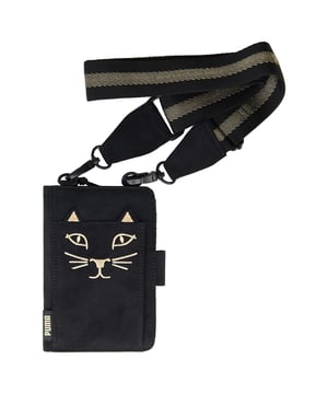 Puma x Charlotte Olympia Black Womens Mini Wallet Bag 077427 01