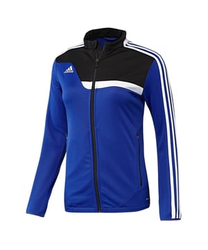 Manténgase fresco durante los juegos calientes en la chaqueta de entrenamiento femenino Adidas Tiro 13. Diseñado con ventilación estratégica de climacool, la chaqueta de fútbol presenta un ajuste específico para mujeres y un dobladillo con cordón.
