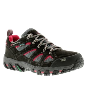 <Ul><Li>Karrimor Bodmin Low5 Ladies W Womens Shoes In Grey</Li><Li>Womens Waterproof Low Cut Boot/Shoe From Karrimor. Suede And Mush Upper, Phylon Midsole And Dynagrip 055 Midsole. Weathertite Lining, Waterproof And Windproof Whilst Breathable.</Li><Li>Leather Upper</Li><Li>Fabric Lining</Li><Li>Synthetic Sole</Li><Li>Ladies Ladys Womans Boots Shoes Walking Hiking Outdoors Adventure</Li>