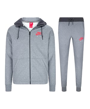 Nike's unique collection of Air apparel has been specifically designed for everyday wear, offering a street style look in a soft, comfortable fabric. Crafted from a brushed-back fleece, the adjustable drawcord hood offers personalised coverage, while the dropped shoulder seams provide a relaxed look that will effortlessly work as part of your laid-back wardrobe.
82% Cotton, 18% Polyester
Funnel Neck
Adjustable Drawcord Hood
Contrast Panels
Zip Placket
Adjustable Elastic Waist
Two Front Pockets
Pocket at Back
