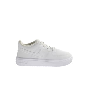 Nike Force 1 '18 Lace-Up Wit Glad Leer Kinderschoenen 905220 100