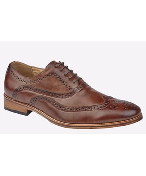 Goor present the Akron men's brogue, delivered in a classic silhouette with intricate stitching throughout and punch hole detailing for standout visual appeal. A secure lace up fastening and durable outsole complete these sophisticated wardrobe staple, making it a must-have for the modern man.
- PU upper
- Secure lace fastening
- Intricate stitching an punch hole detailing
- Resin outsole