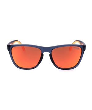 Gafas de sol 8058S con montura de acetato.

Forma y diseño:
- Estas gafas Carrera tienen una silueta cuadrada.

Material de la montura:
- La montura de estas gafas está fabricada en acetato, un material plástico.
- El acetato proporciona durabilidad, flexibilidad y un acabado liso a la montura.

Patillas de acetato:
- Las patillas también están hechas de acetato, a juego con el material de la montura.
- El acetato en las patillas las hace livianas y cómodas de llevar.

Detalles de la marca:
- Grabado de la marca Carrera en el lente.
- Estos elementos de diseño ayudan a identificar claramente el modelo como parte de la colección de gafas Carrera.

Lentes:
- Los lentes son de alta calidad.
- Estos lentes proporcionan una excelente protección UV y una visión nítida y clara.
 Medidas: Alto lente: 44 mm. Ancho lente: 56 mm. Puente: 17 mm. Patillas: 145 mm.
 Composición: Acetato
 Cuidados:
Utiliza un paño de microfibra suave y limpio para limpiar tus gafas de sol. Este tipo de paño no rayará los lentes.
Evita usar productos de limpieza abrasivos, detergentes, alcohol o acetona, ya que pueden dañar los lentes y los tratamientos antirrefleja