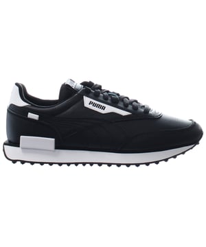 PUMA Future Rider Contrast Lace-Up Black Synthetic Mens Entrenadores 374763_02