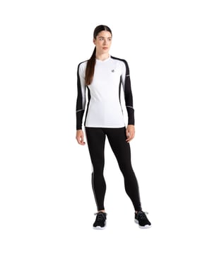 Design: Logo, Two Tone. Sleeve-Type: Contrast Sleeves, Long-Sleeved, Raglan. Neckline: Crew Neck. Fabric Technology: Anti-Odour, Antibacterial, Chemical Free, Durable, Moisture Wicking, Quick Dry, SeamSmart Technology, Thermal. Unrestricted Movement. Contents: 1 Bottoms, 1 Top. Waistline: Elasticated. 6 UK: 30 in. 8 UK: 32 in. 10 UK: 34 in. 12 UK: 36 in. 14 UK: 38 in. 20 UK: 44 in. 18 UK: 42 in.