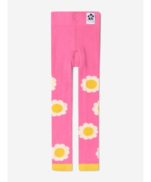 Introducing the exceptional Mini Rodini's Girls Organic Cotton Flower Leggings, an essential inclusion in your little fashionista's wardrobe! Crafted for :  Vivid Design: The charming flower print immediately stands out, adding a dash of playfulness and chic character to the leggings.  Superior Comfort: Constructed from organic cotton, these leggings ensure ultimate comfort while maintaining style- perfect for all her daily exploits.  Refresh her ensemble with these distinct Girls Organic Cotton Flower Leggings from Mini Rodini. Order today, and let her wear comfort and style together!
