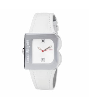 Laura Biagiotti LB0037L-06 - Reloj para mujer cuarzo acero inoxidable• material: acero inoxidable• cristal: minèral• pulsera: cuero• correa: plateado• resistencia al agua: 0 m (0 ATM)• tamaño de la caja: 33 mm