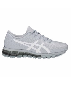 Featuring the same high-performance technology as the adult version, this trendy running shoe by ASICS has been specially designed for kids. Whether they're in the school playground, or running long distance, your kids' feet will stay supported as well as stylish with 180 degrees of GEL cushioning. The ASICS GEL-Quantum 180 4 GS shoes will put a spring in your child's step so that they feel energised to run further, while an EVA sockliner will keep their feet comfy and cool. 

There's no need to compromise between an on-trend look and a well-fitting running shoe – these performance shoes are streamlined and high in style. Designed especially for smaller feet, they are just as smart and sturdy as the adult original.