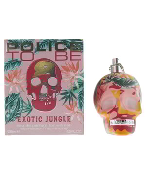 To Be Exotic Jungle For Woman by Police is an oriental floral fragrance for women. Top notes are lemon, black currant and plum. Middle notes are Osmanthus, jasmine and heliotrope. Base notes are suede, patchouli and vanilla. To Be Exotic Jungle For Woman was launched in 2019.