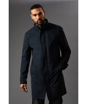 Sleek funnel neck design for added warmth and style
        Versatile mac length suitable for various occasions
        Practical side pockets for essentials
        Clean-cut silhouette with minimal detailing
        Adjustable cuff straps for a customised fit
    
    This smart funnel neck mac from Burton is the perfect blend of practicality and style for the modern British gent. Its clean lines and minimalist design make it a versatile choice for both casual outings and more polished occasions. Layer it over a jumper and pair with dark trousers for a sophisticated look at the pub or a family gathering. The mac's length offers ample coverage, making it ideal for unpredictable British weather. For a smart-casual ensemble, team it with a crisp shirt, tailored trousers, and leather brogues. The adjustable cuffs allow for a personalised fit, while the side pockets provide convenient storage for your mobile and wallet. This Burton mac is a wardrobe essential that will serve you well from autumn through to spring, offering both functionality and a touch of refined style.