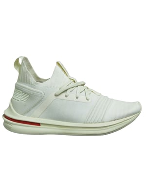 PUMA Ignite Limitless Sr Evoknit White Lace Up Womens Running Entrenadores 190491 02