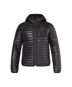 Leicht & leger! Die Steppjacke von Outdoor-Profi ICEBOUND sorgt für entspannte Wintertage. Besonders der eingebettete Reißverschluss und die glatte Brusttasche verleihen dem Design ein modernes Update. Mit der Kapuze und den praktischen Taschen hält sie wunderbar warm und ist damit perfekt für kühle Tage geeignet.  Blouson