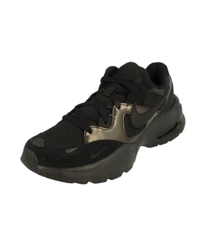 Nike Womens Air Max Fusion CJ1671 - Black Black Black 002