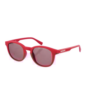 Sunglasses, with acetate frame.
 Oval/circular shape.
 Mirror effect lenses.
 Acetate temples with the brand name embossed.
 100% UV Protection.
 Anti-reflective lenses.
 Includes: All our products are sent inside their original box, with certificates of authenticity and warranty.
 Measures: Lens height: 46 mm. Lens width: 48 mm. Bridge: 21 mm. Temples: 135 mm.
 Composition: Acetate
 Care:
Cleaning and maintenance:
 - Clean the glass with water and soap (neutral).
 - Do not use dirty or abrasive cloths, which may alter the characteristics of the filters.
 - Only use original accessories and spare parts.