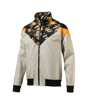 Puma Mens Trend en todo el estampado Top de pista de chaqueta tejida 596727 32