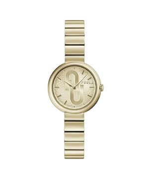 FURLA WW00005009L2 watch woman quartz• material: stainless steel• glass: minerale• strap: stainless steel• color: gold• water reistance: 50 m (5 ATM)• case size: 32 mm