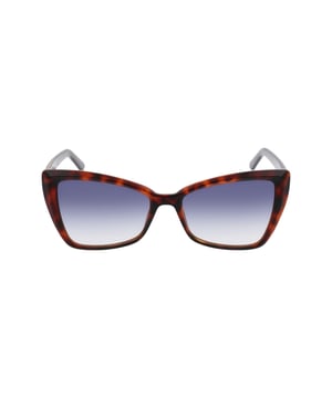Gafas de sol de mujer de color marrón - Karl Lagerfeld KL6044S215• material: inyectado• color: marrón• tamaño: 52/18/140 mm (longitud de la lente / ancho del puente / longitud de la varilla)  UV FILTER 3